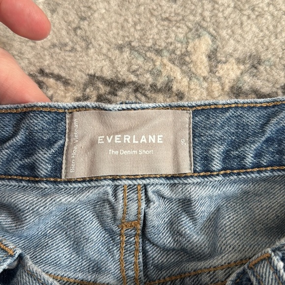 Everlane Organic Cotton The Denim Jean Shorts - Picture 8 of 13